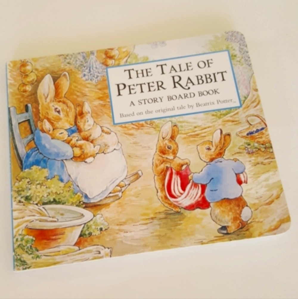 EASTER Peter Rabbit Classic Beatrix Potter Hardcover Board Book Toddler
